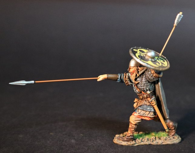 Viking Warrior with Spear & Shield