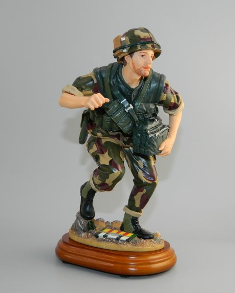 "Medic" Soldier Statue
