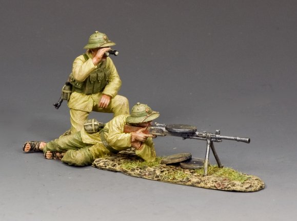 The NVA Machine Gun Team