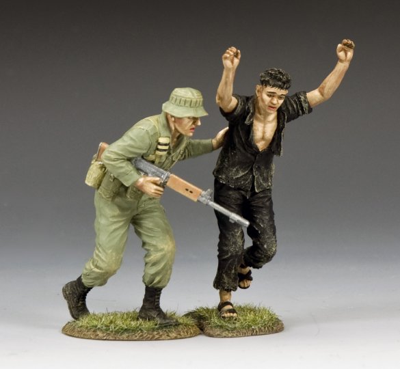 Prisoner & Escort - Aussie w/Viet Cong