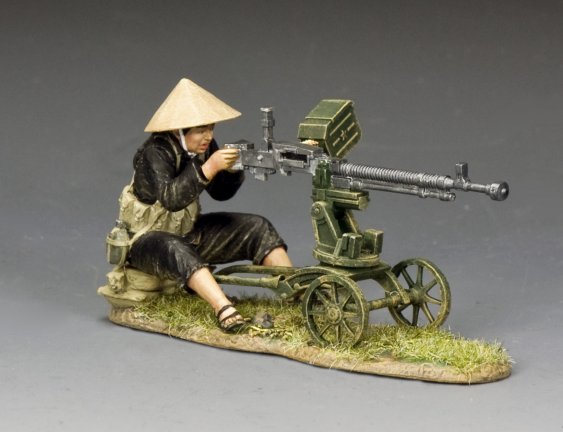 Viet Cong Heavy Machine Gun Set