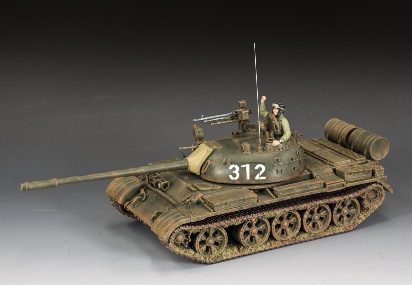 North Vietnamese T-55A Main Battle Tank #312