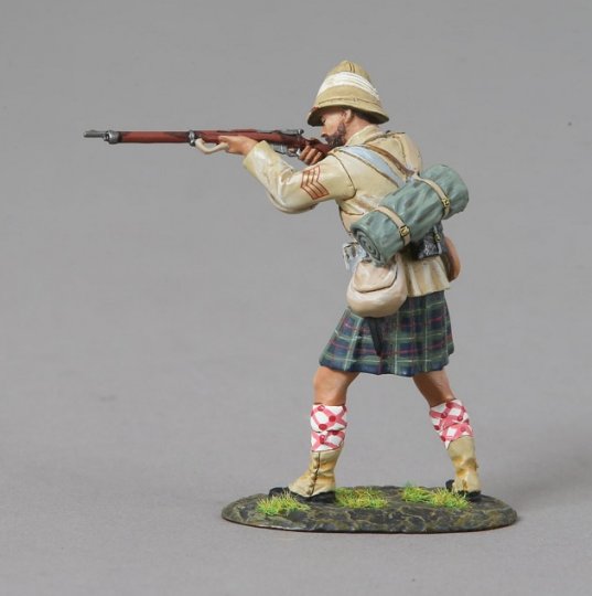 Seaforth Highlander Standing Firing - Sergeant