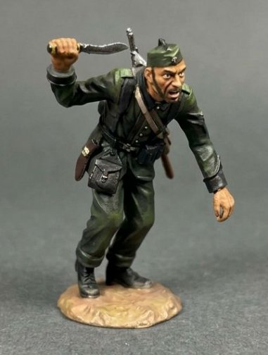 Gurkha Charging with Kukri #3