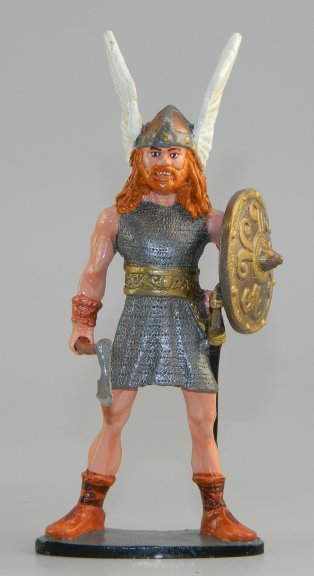 Viking with Winged Helmet - 100mm