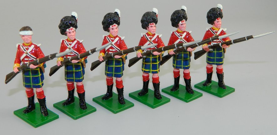 Gordon Highlanders Advancing