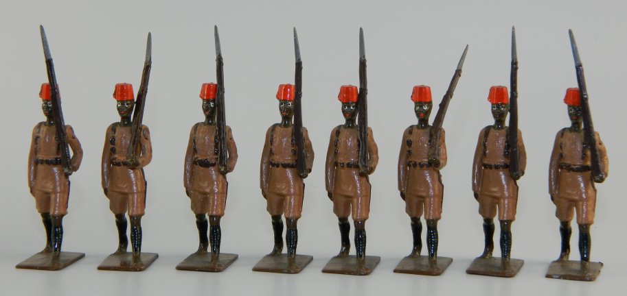 Kings African Rifles, Indian Infantry, Arabs of the Desert