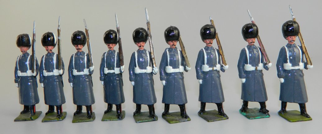 Grenadier Guards in Greatcoats