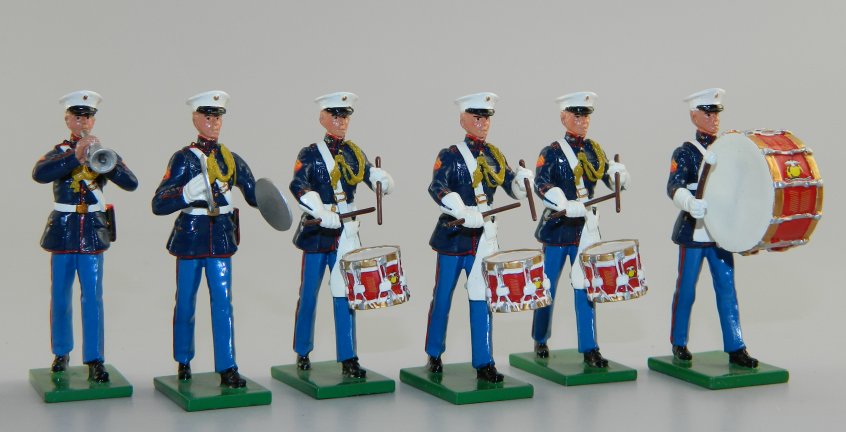 US Marine Corps Drum & Bugle Set