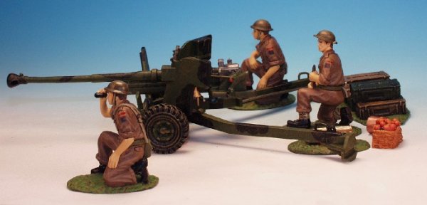 wwii british artillery 6lb anti tank gun crew frontline wbia 2