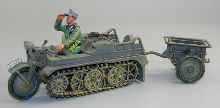 Sd.KFz.2 Kettenkrad and Trailer