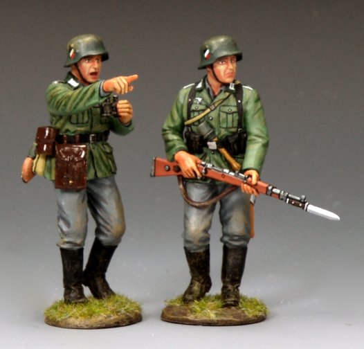 "Look Over There" Two Wehrmacht Soldiers