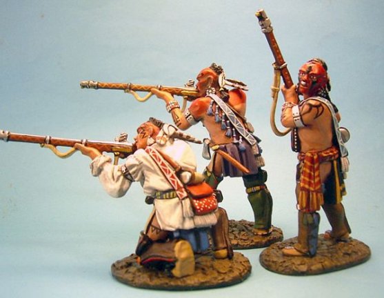 Woodland Indians with Muskets