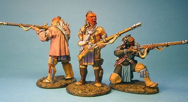 Woodland Indians with Muskets