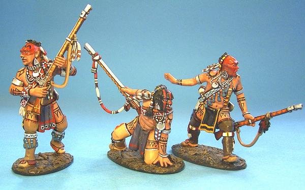 Woodland Indians with Muskets