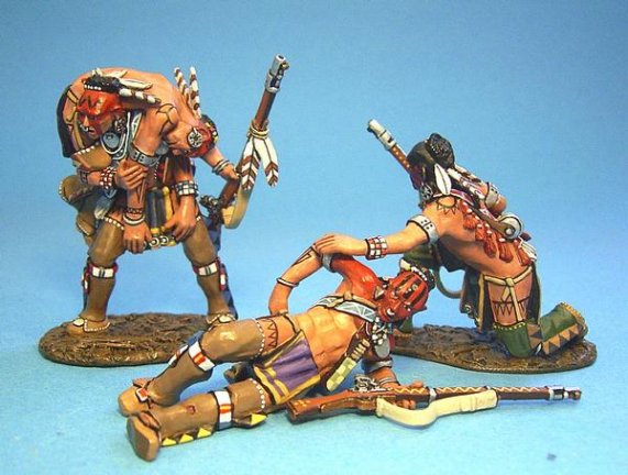 Wounded Woodland Indians