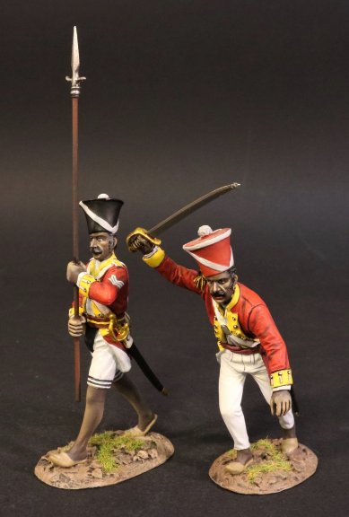 Subedar & Havildar, 1/8th Madras Native Infantry