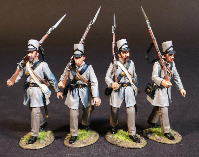 2nd Wisconsin Infantry Regiment, "M. Estell & 3 Friends"