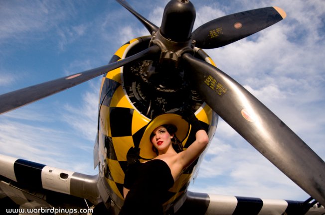 P-51 Mustang "Double Trouble" with Jenna, 2011