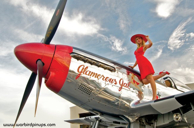 P-51 Mustang "Glamorous Gal" with Kelly, 2011
