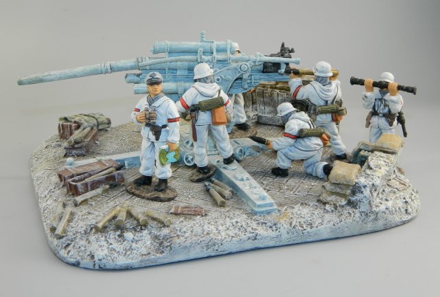 Winter 88mm Flak Gun and Crew