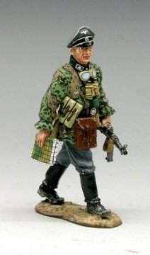 Marching Waffen-SS Officer