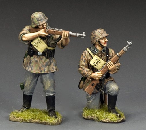 Two Riflemen in Action