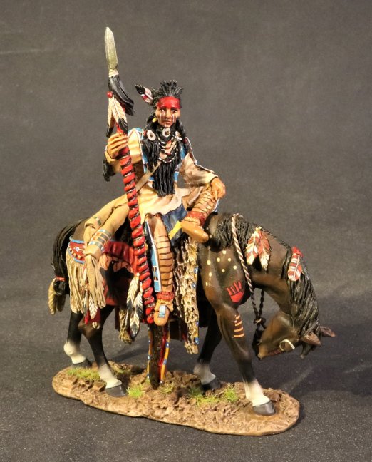 Crow Warrior Sitting on Horse, The Fur Trade