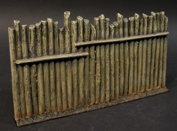 Fur Trading Post Straight Wall