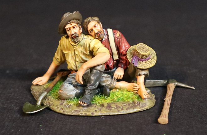 "The End of a Long Day" Two Miners