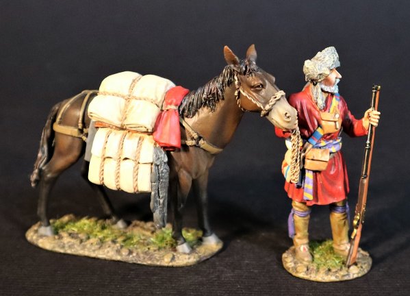 Mountain Man with Pack Mule