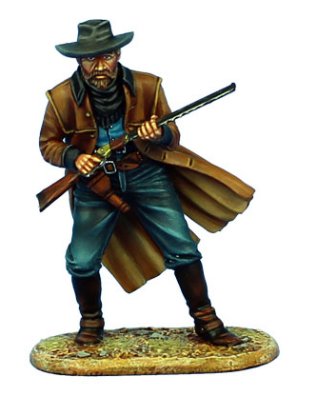 Gunfighter in Duster with Rifle