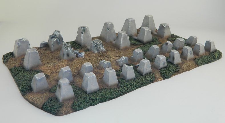 Damaged Dragon's Teeth Set #2 - Diorama Piece