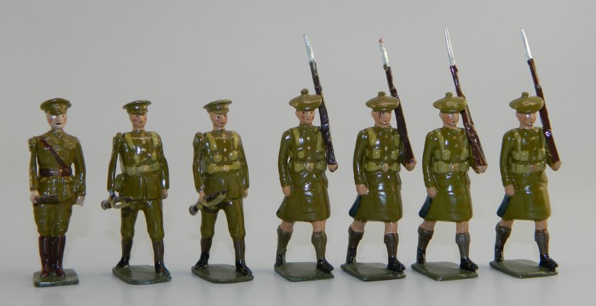 World War I British Soldiers