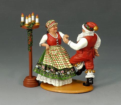 Mr. & Mrs. Claus having fun!