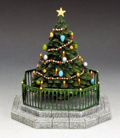 The Dickens Village Christmas Tree