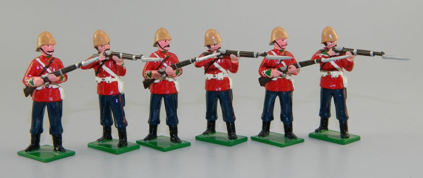 "Standing Firing & At The Ready" - 24th Regt., Zulu War