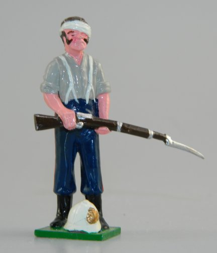 Private F Taylor, B Company, 24th Regt.