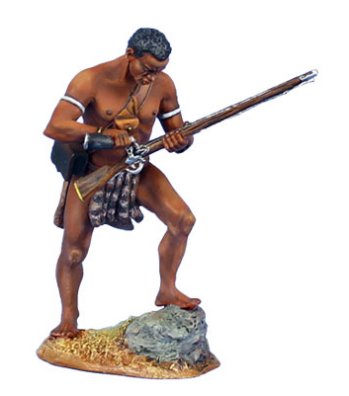 uMbonambi Zulu Warrior Loading Musket