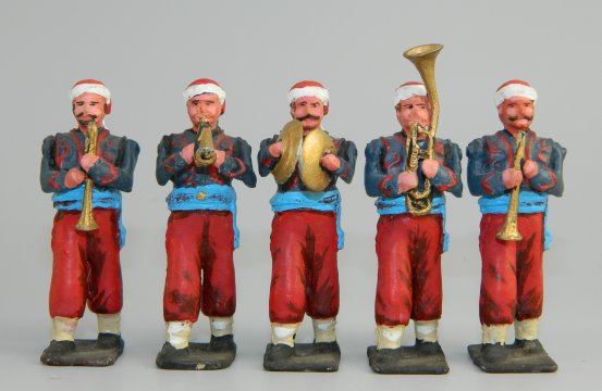 Five Piece Zouave Band - American Civil War - Matte