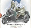 The Clyno Motorcycle and Machine Gunner