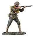 U.S.Marine Standing Firing Trench Shot Gun, Belleau Wood, 1918