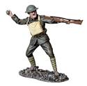 U.S. Marine Standing Throwing Grenade, Belleau Wood, 1918