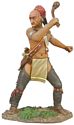 Eastern Woodland Indian Attacking with War Club