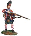 42nd Royal Highland Regiment Grenadier Standing Alert, 1760-63