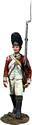 British 43rd Regiment of Foot Grenadier Marching, 1780