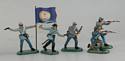 Plastic American Civil War Foot Set - Virginia