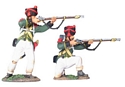 Nassau 2nd Light Infantry Regiment Carabiniers Firing Line Set #1