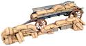 Ox Wagon Barricade with Mealie Bags
