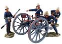 "Priming the Piece" British Royal Artillery 7 Pound Gun and Crew